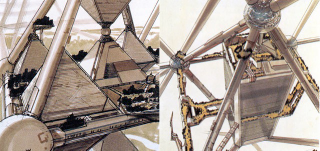 Illustration for article titled These futuristic cities are housed inside a single, gigantic building